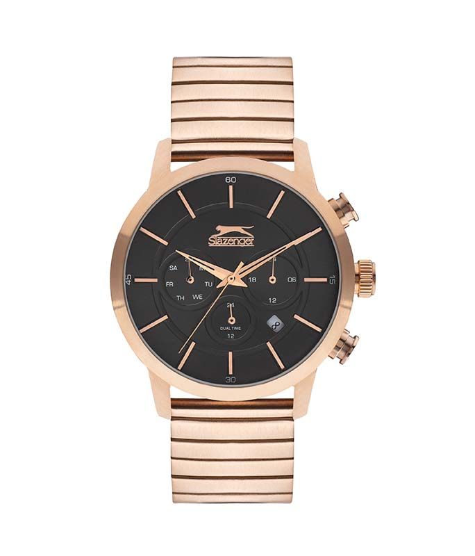 SLAZENGER Gents Rose Gold SS Bracelet SL.09.6357.2.02 SLAZENGER